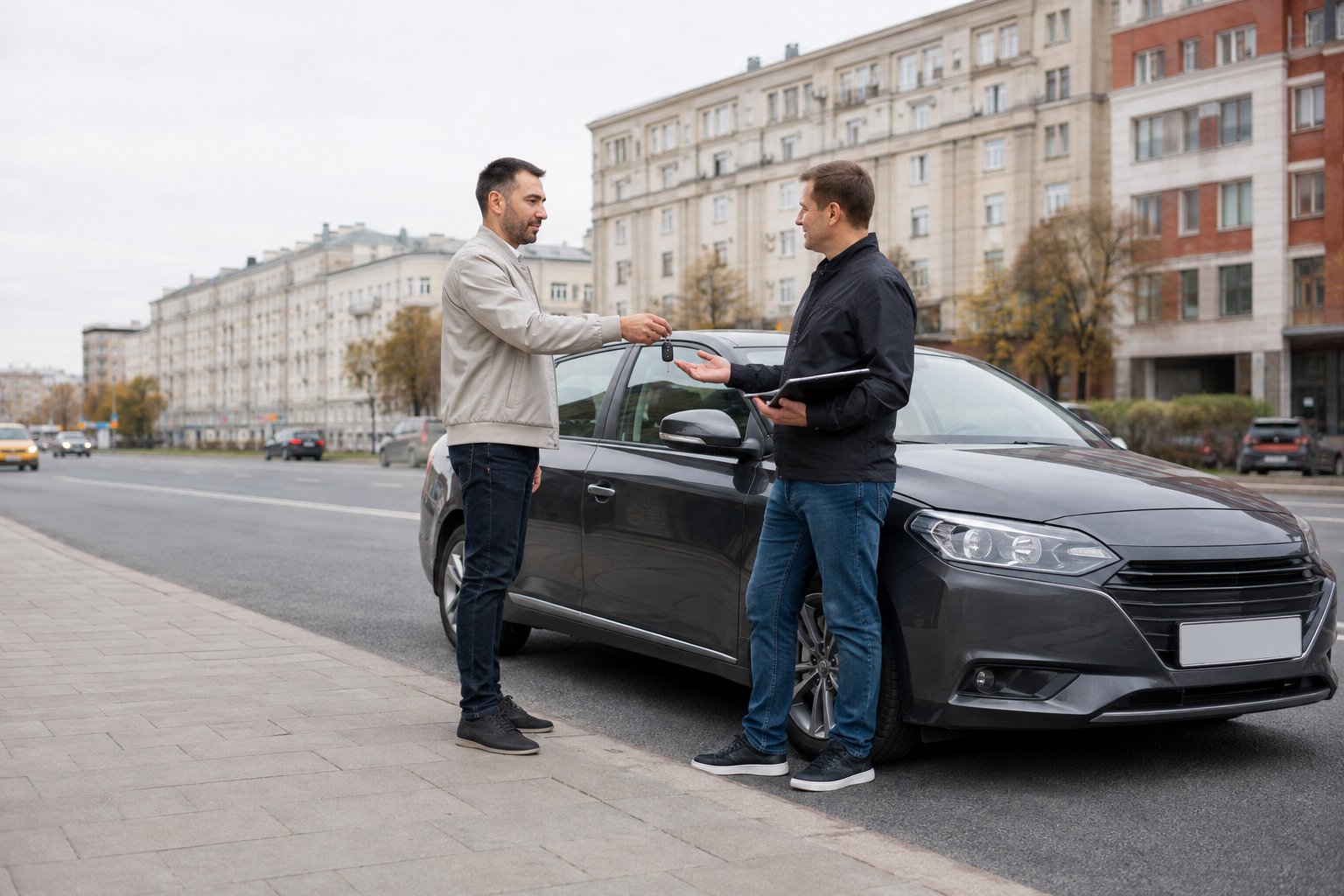 Осмотр автомобиля перед выкупом в Москве